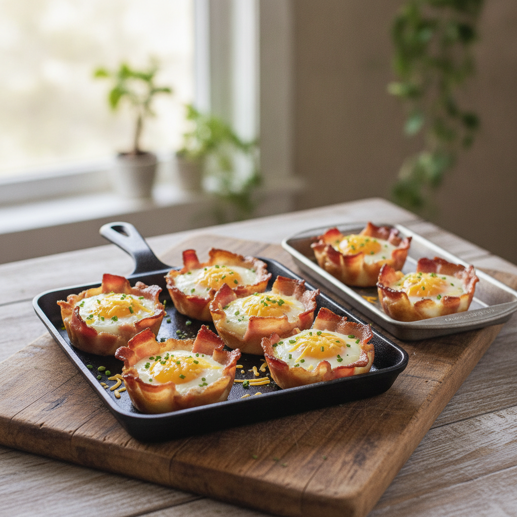 Bacon and Egg Cups