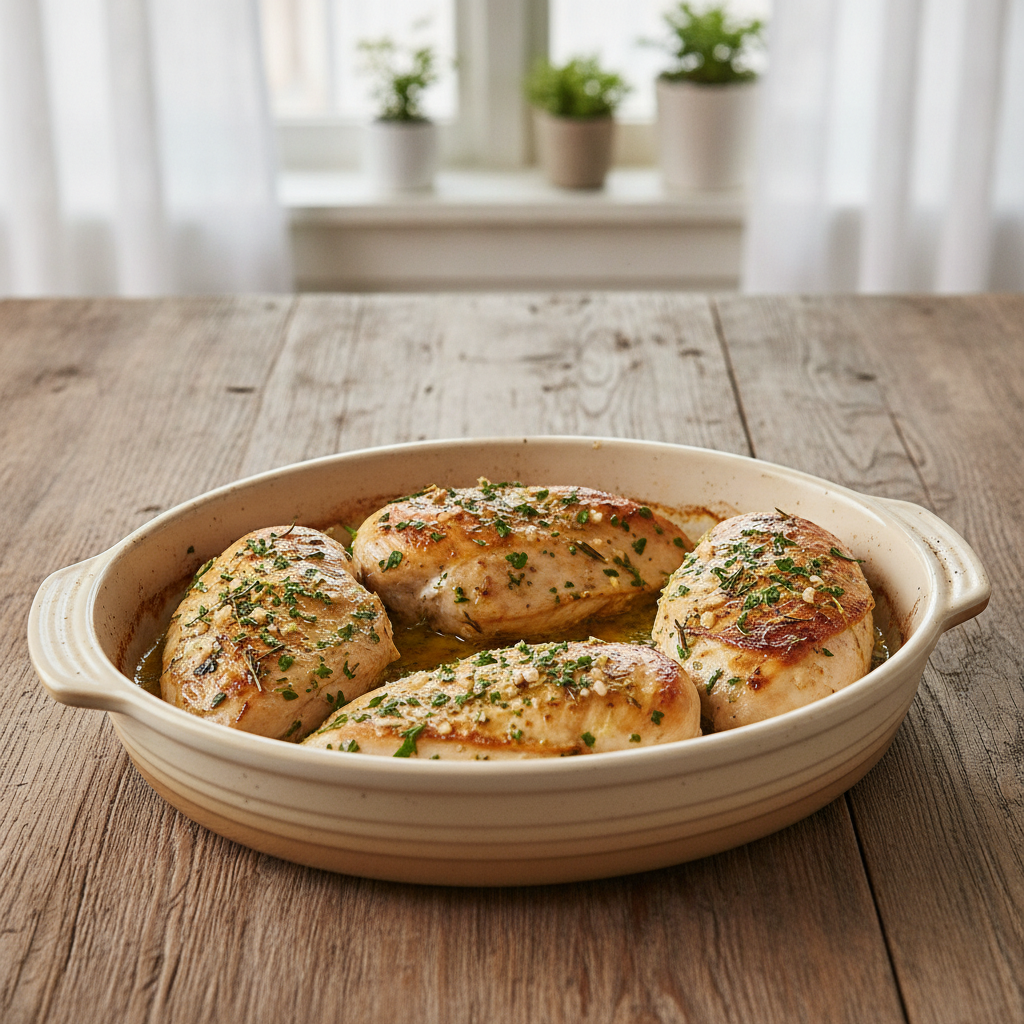 Baked Lemon Herb Chicken