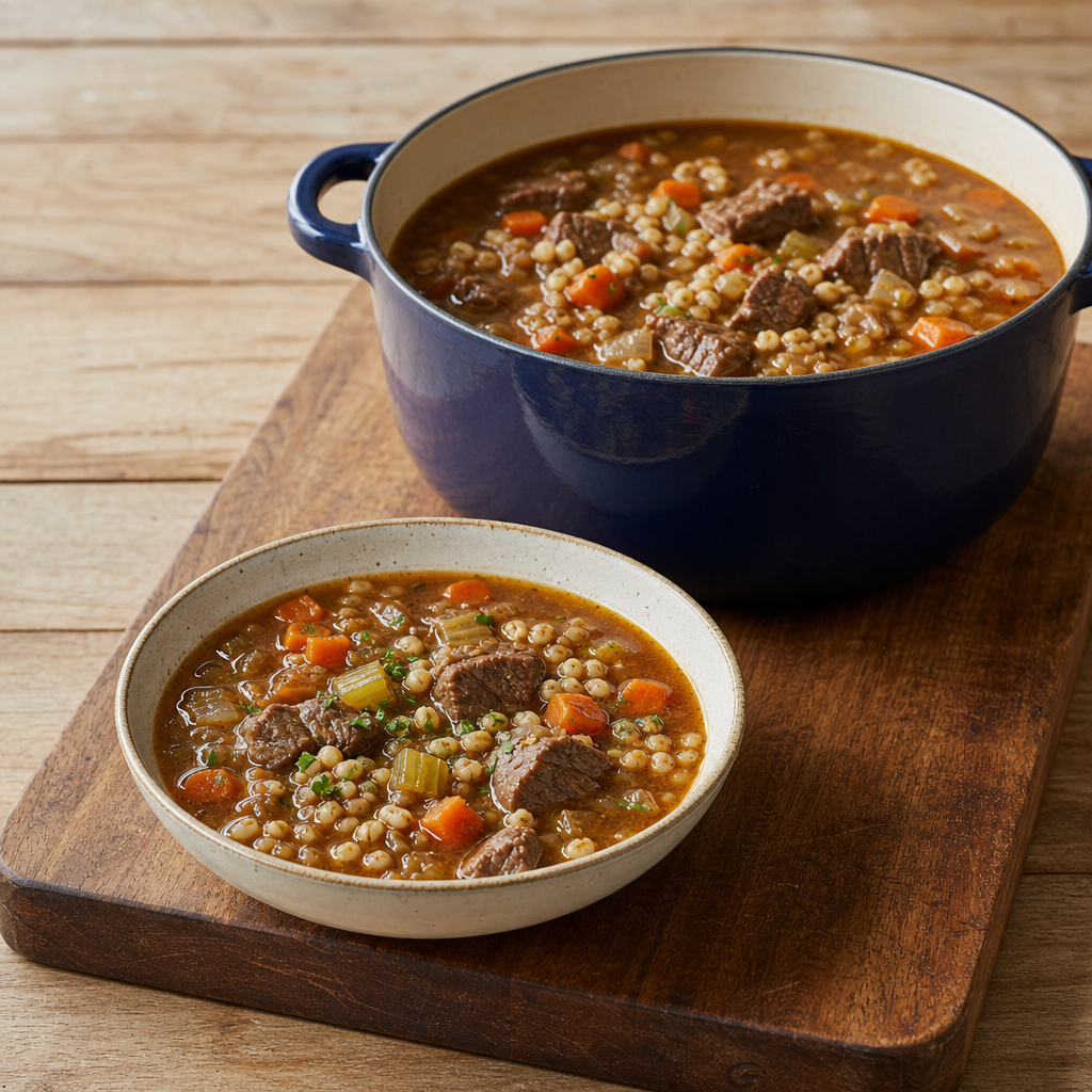 Beef Barley Soup