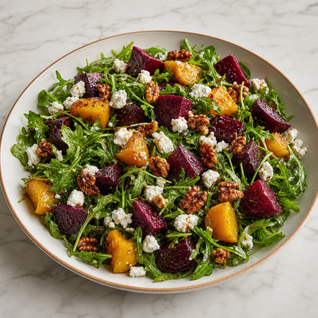 Beet and Goat Cheese Salad