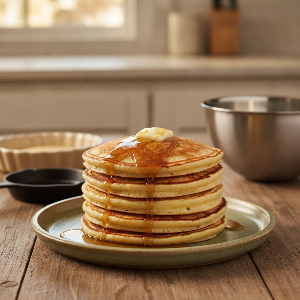 Breakfast for Dinner Pancakes