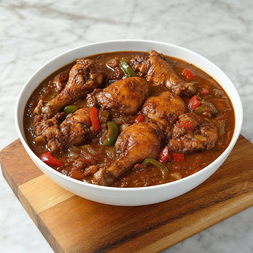 Brown Stew Chicken