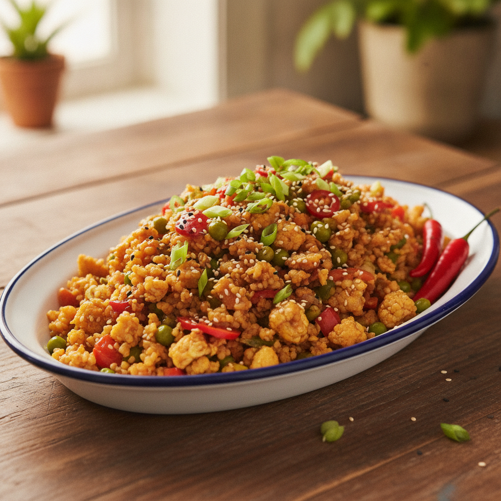 Cauliflower Rice Stir Fry