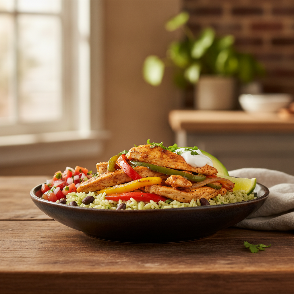 Chicken Fajita Bowls