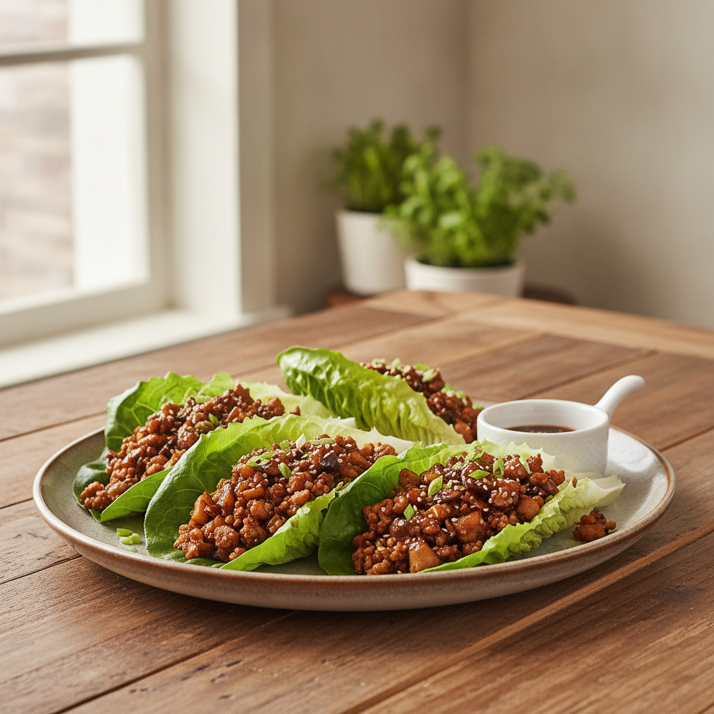 Chicken Lettuce Wraps