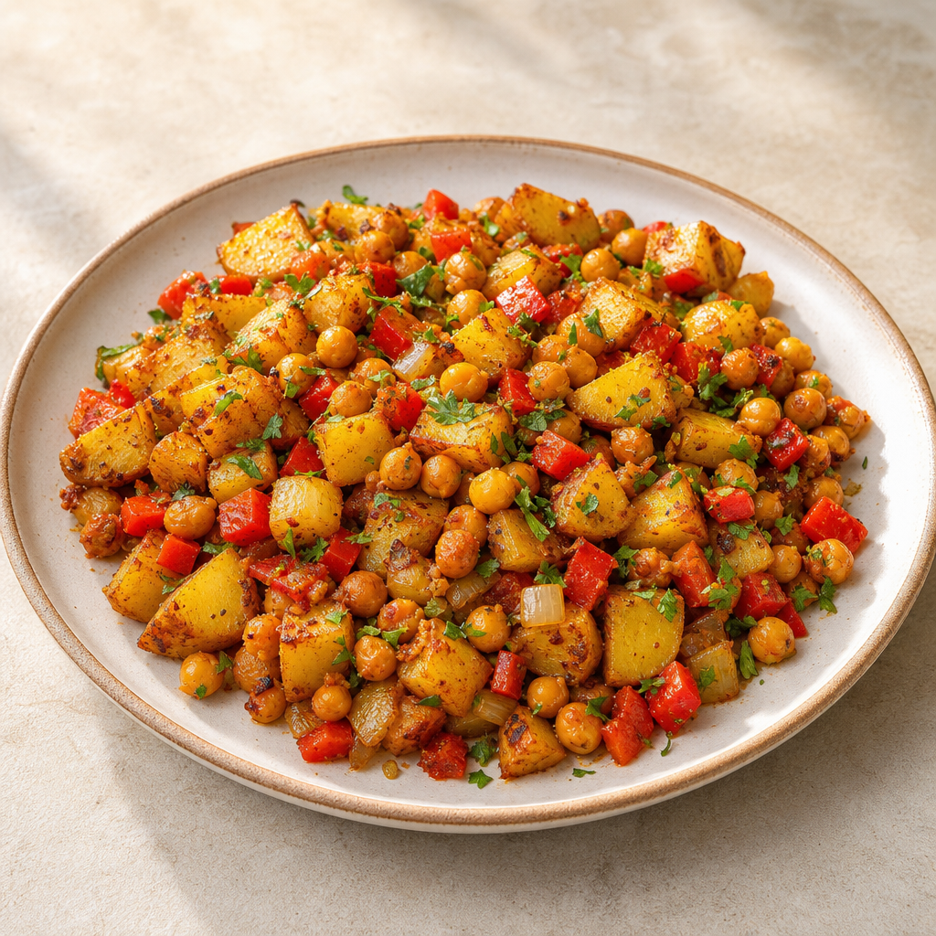 Chickpea Breakfast Hash