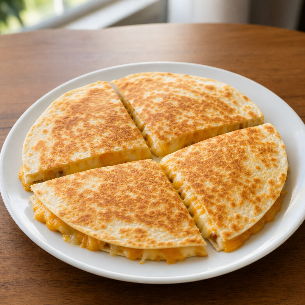 Classic Cheese Quesadillas