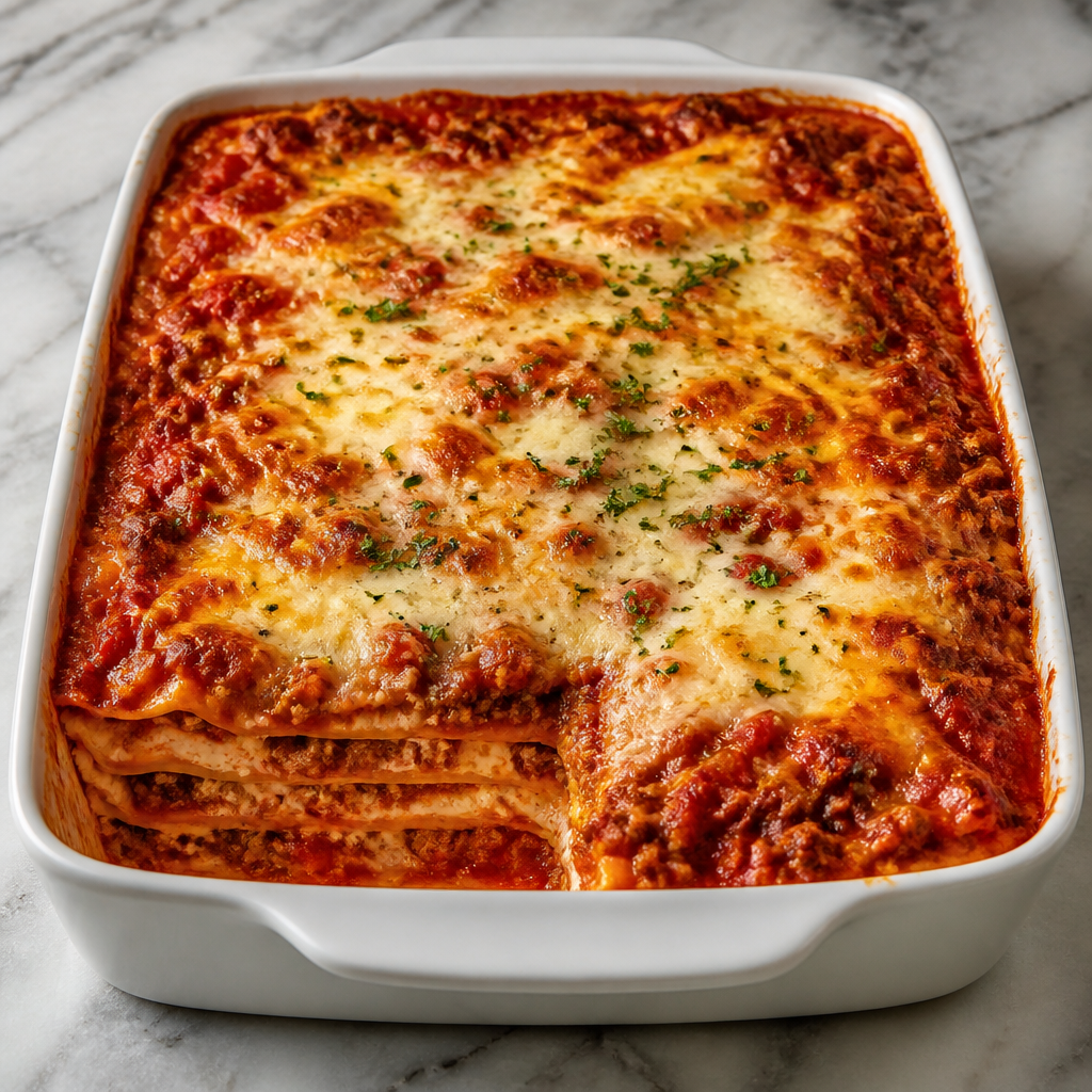 Classic Homemade Lasagna