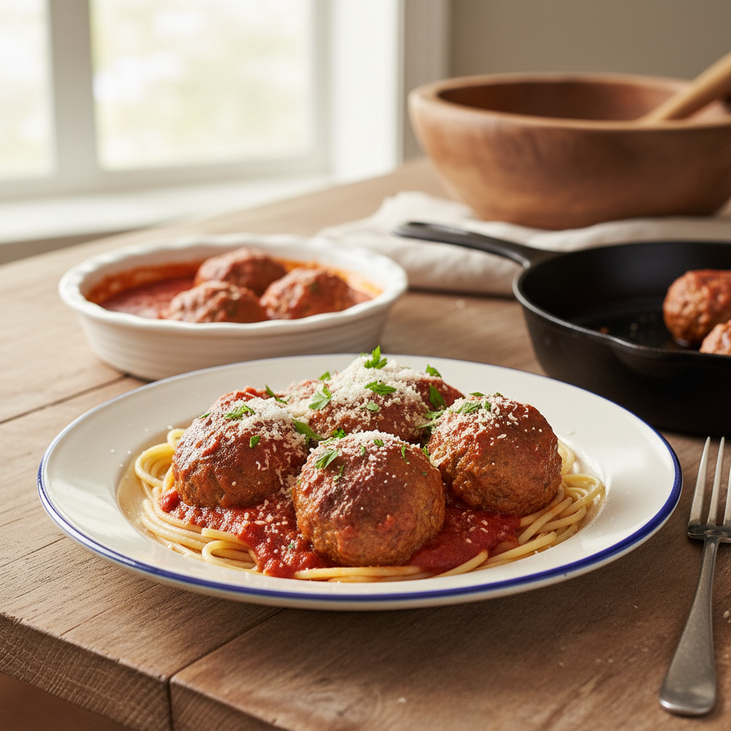 Classic Homemade Meatballs