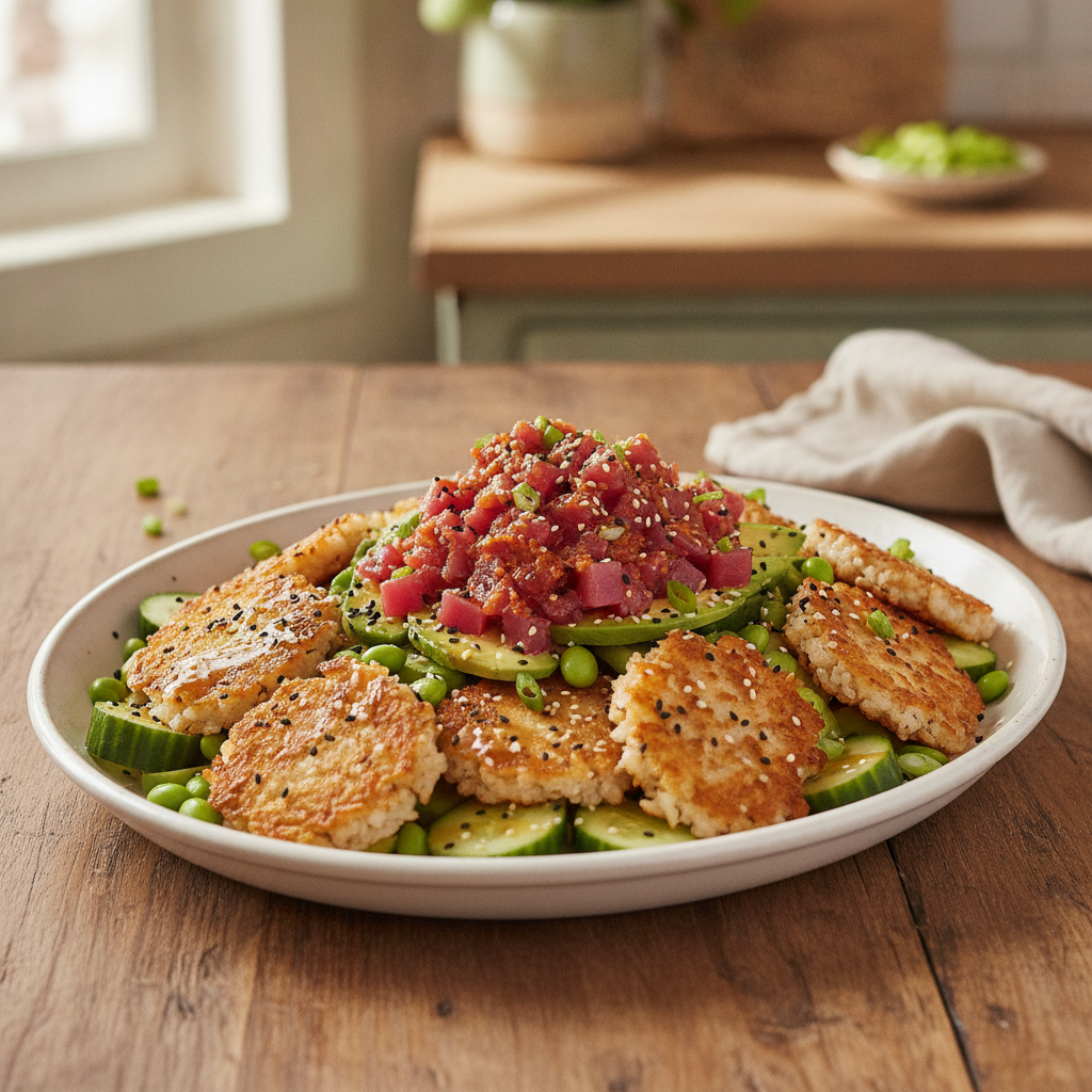Crispy Rice Salad