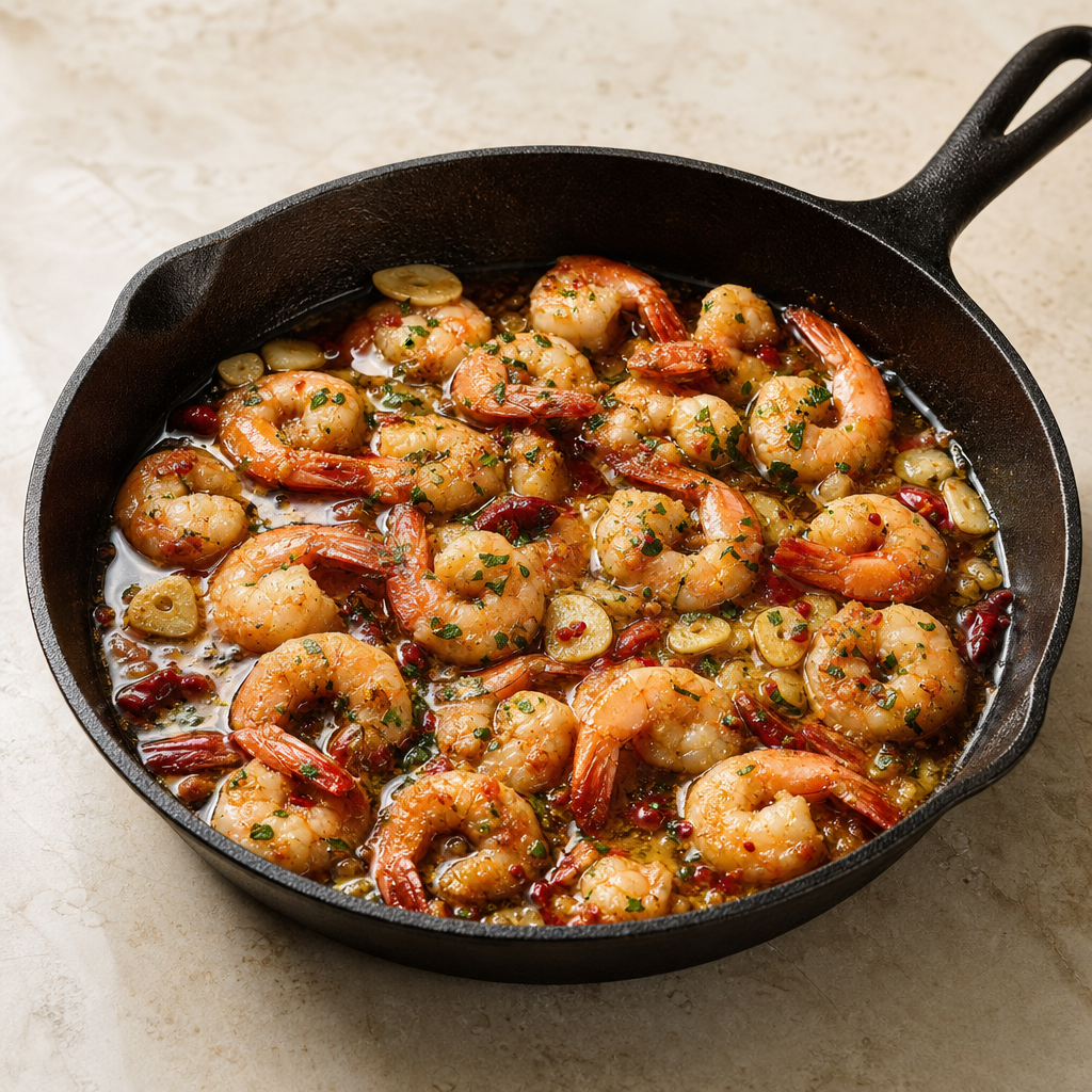 Gambas al ajillo