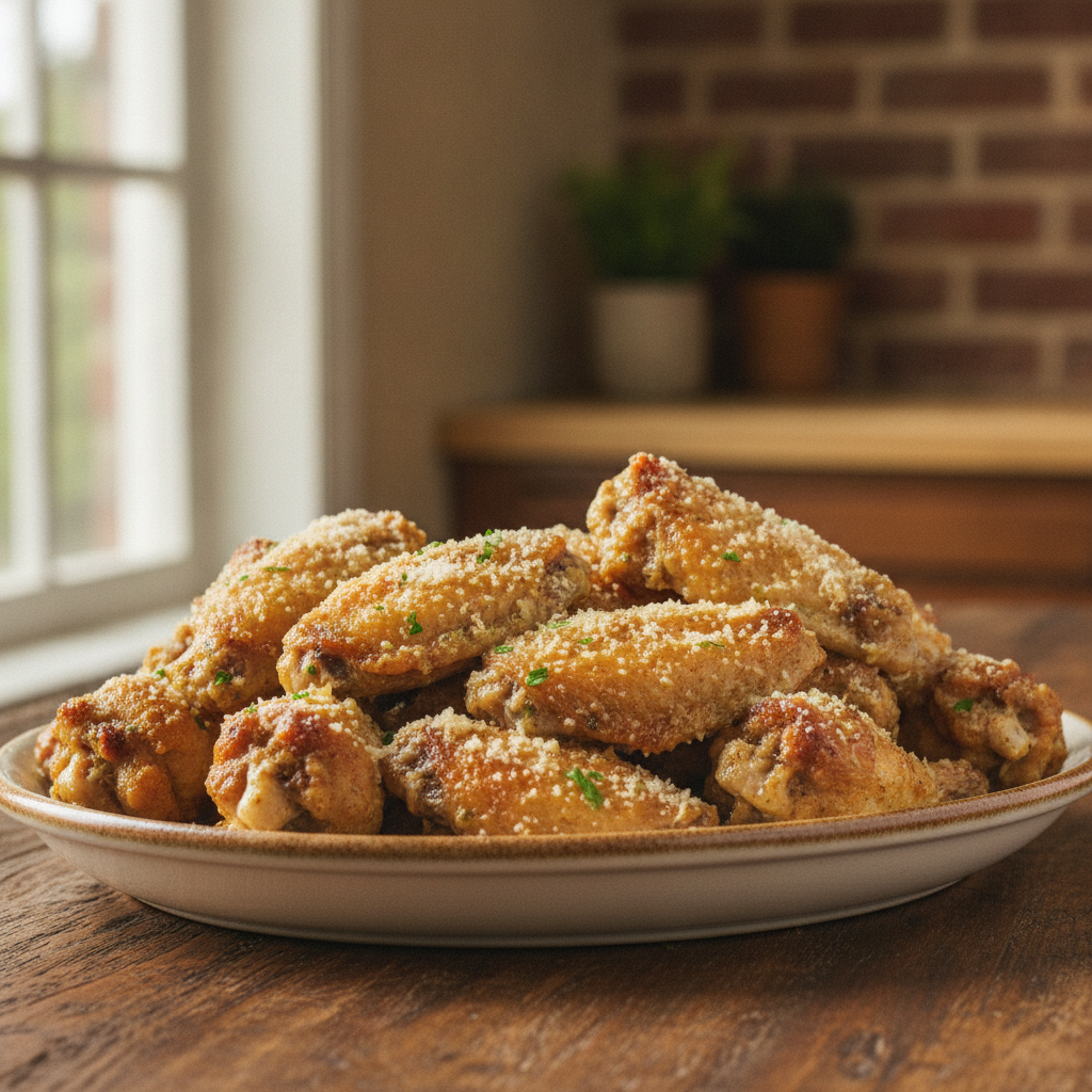 Garlic Parmesan Wings