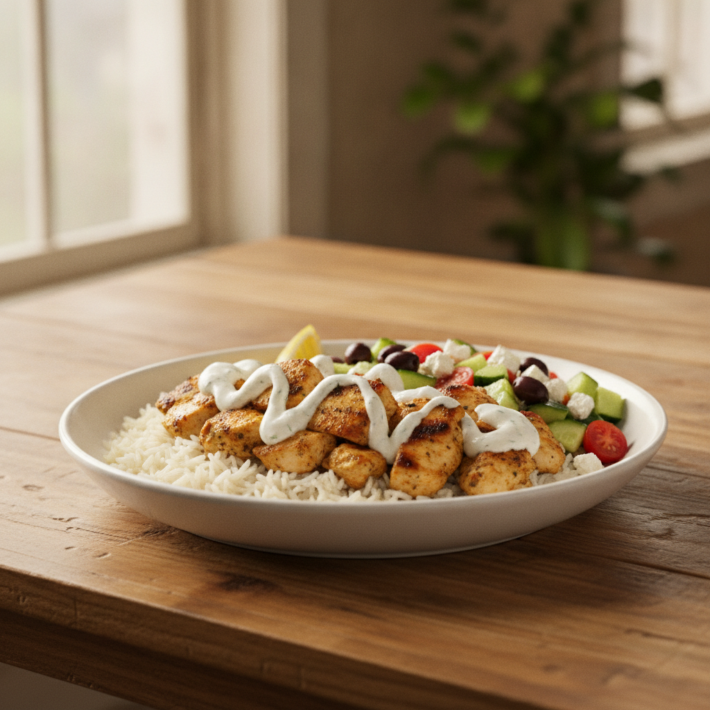 Greek Chicken Bowls