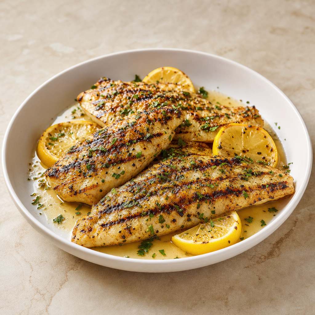 Grilled Lemon Fish