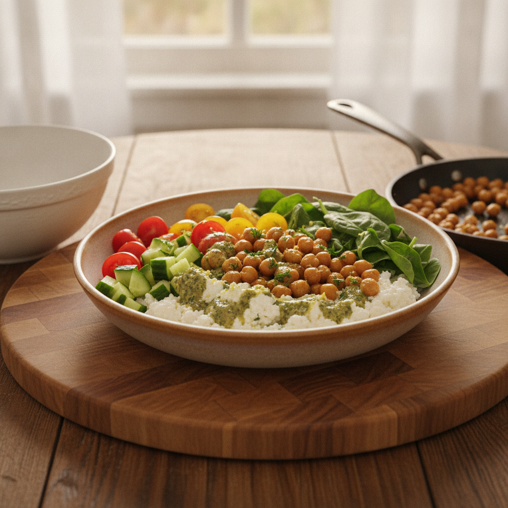 High-Protein Cottage Cheese Bowl