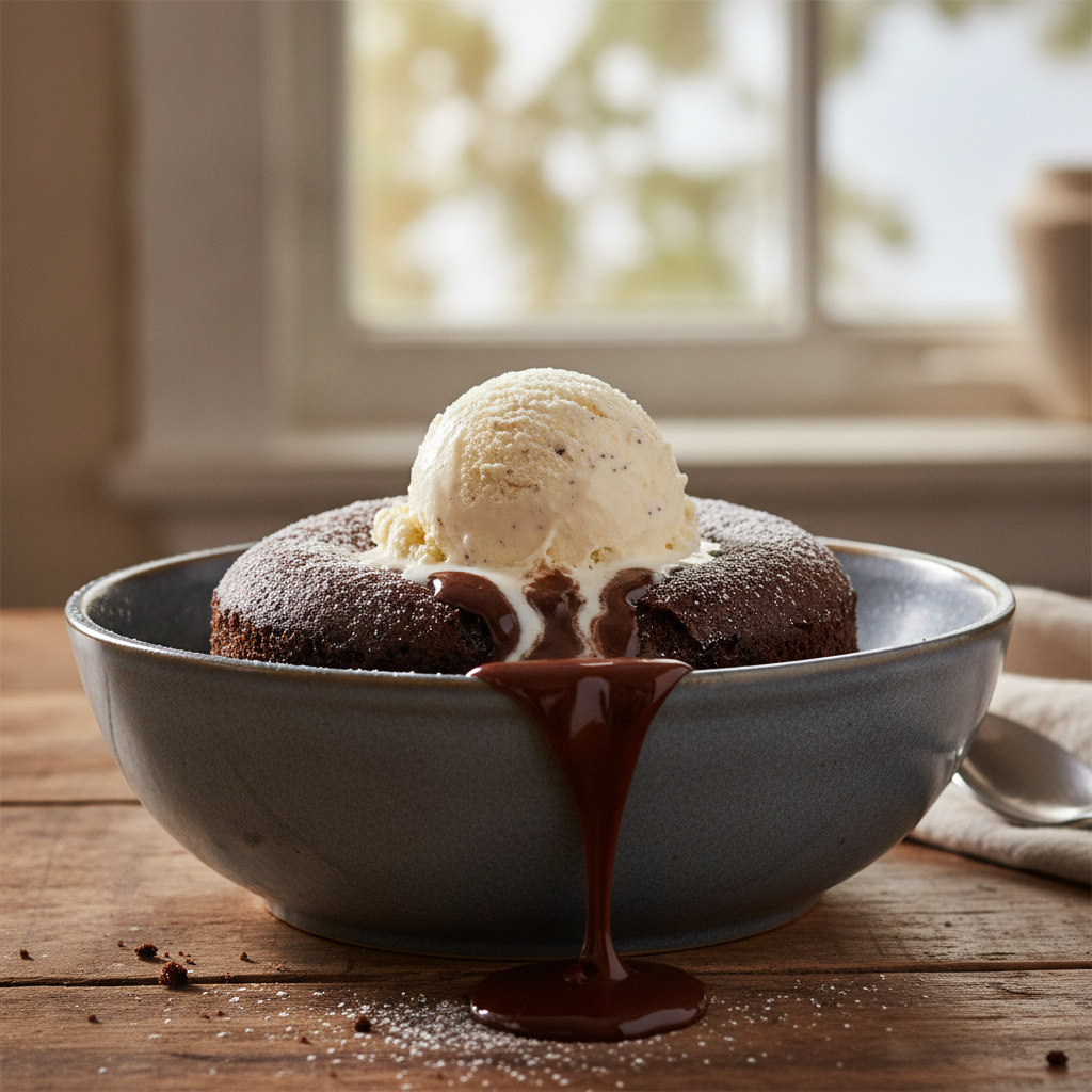 Hot Fudge Lava Cake