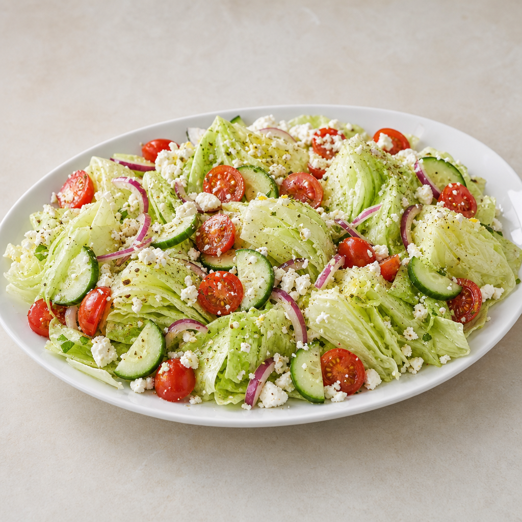 Iceberg Lettuce Salad