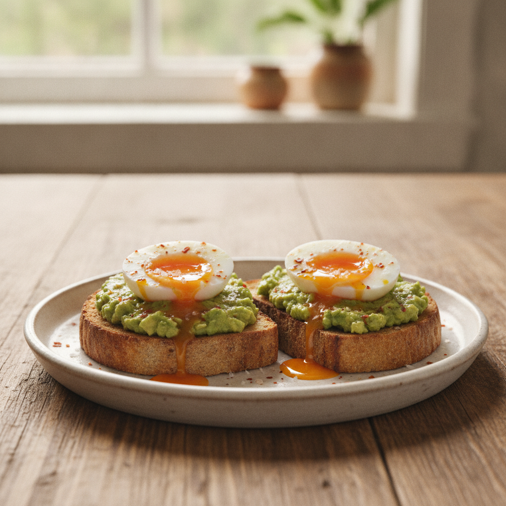 Jammy Egg Toast