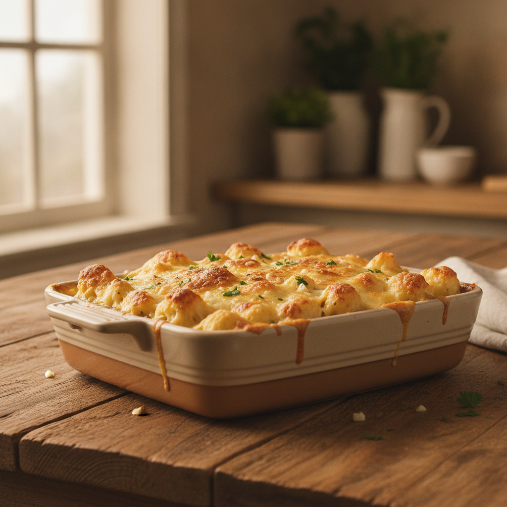 Keto Cauliflower Mac and Cheese