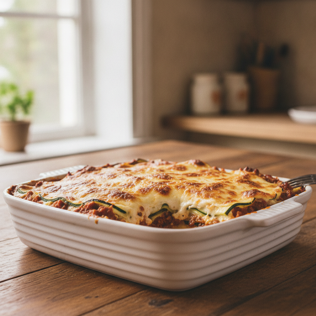 Keto Zucchini Lasagna