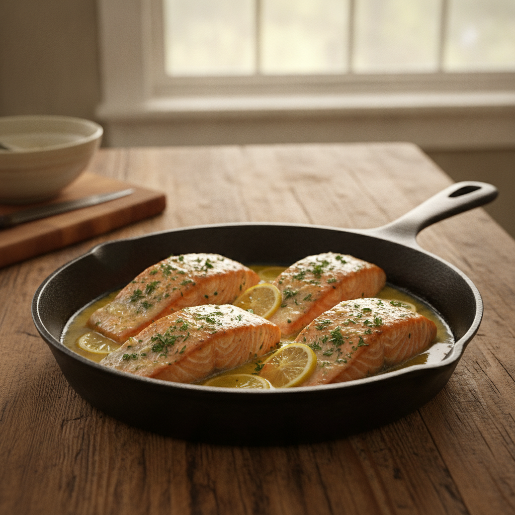 Lemon Garlic Salmon