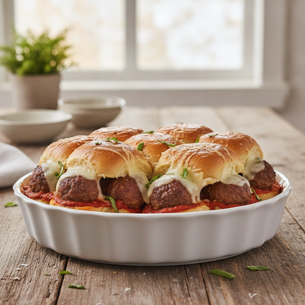 Mini Meatball Subs