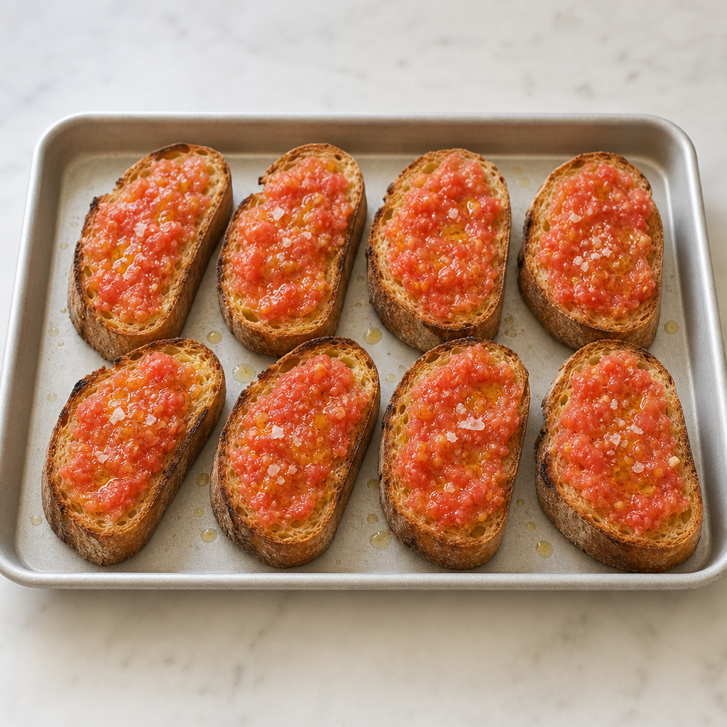 Pan con Tomate