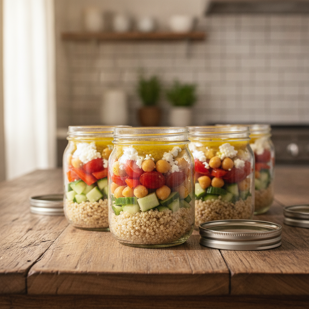 Quinoa Salad Jars