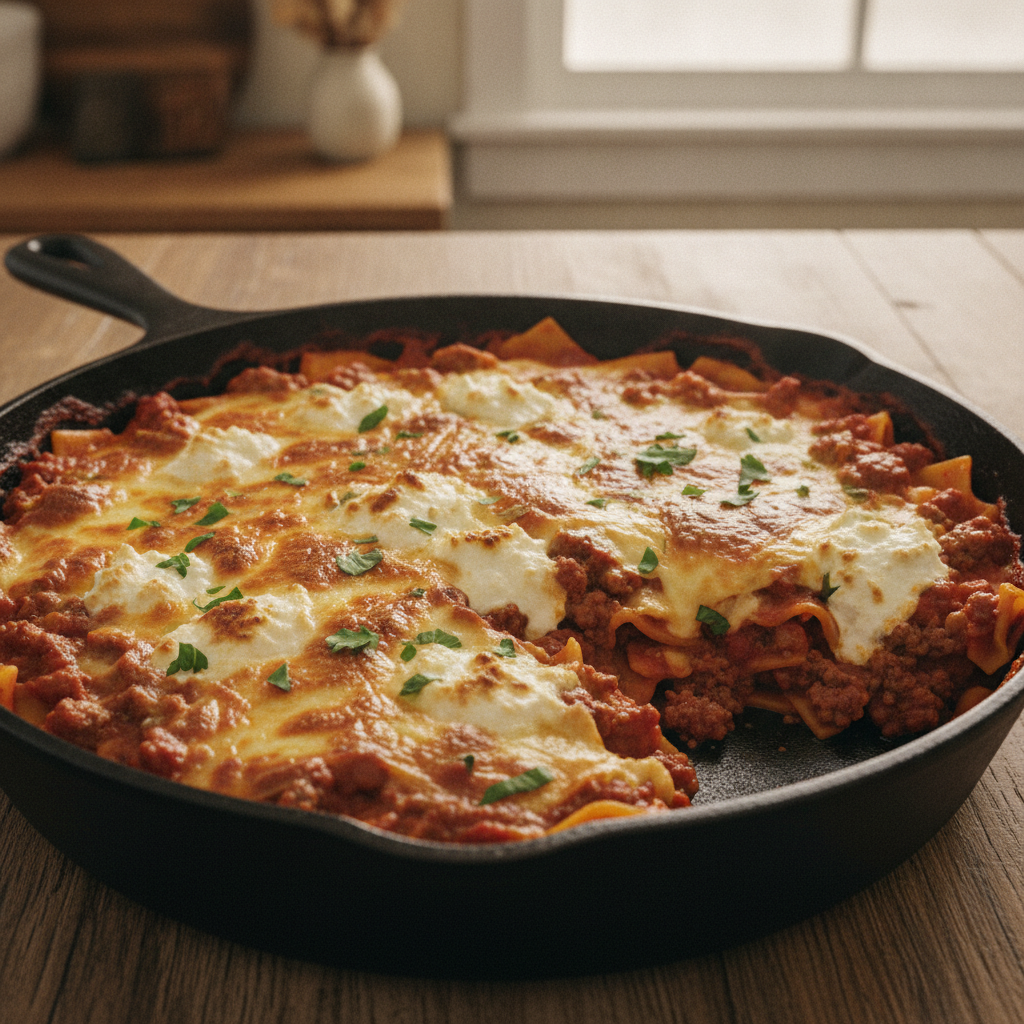 Skillet Lasagna