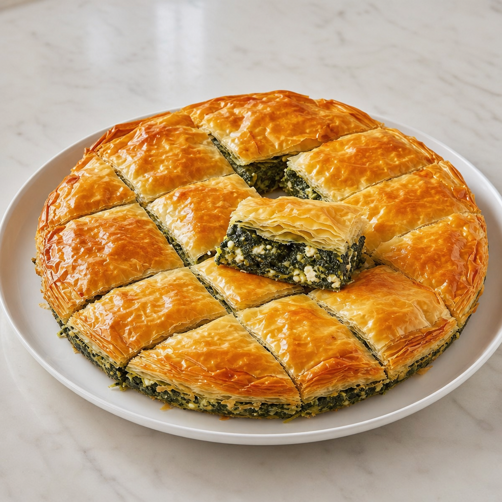 Spanakopita (Greek Spinach & Feta Pie)