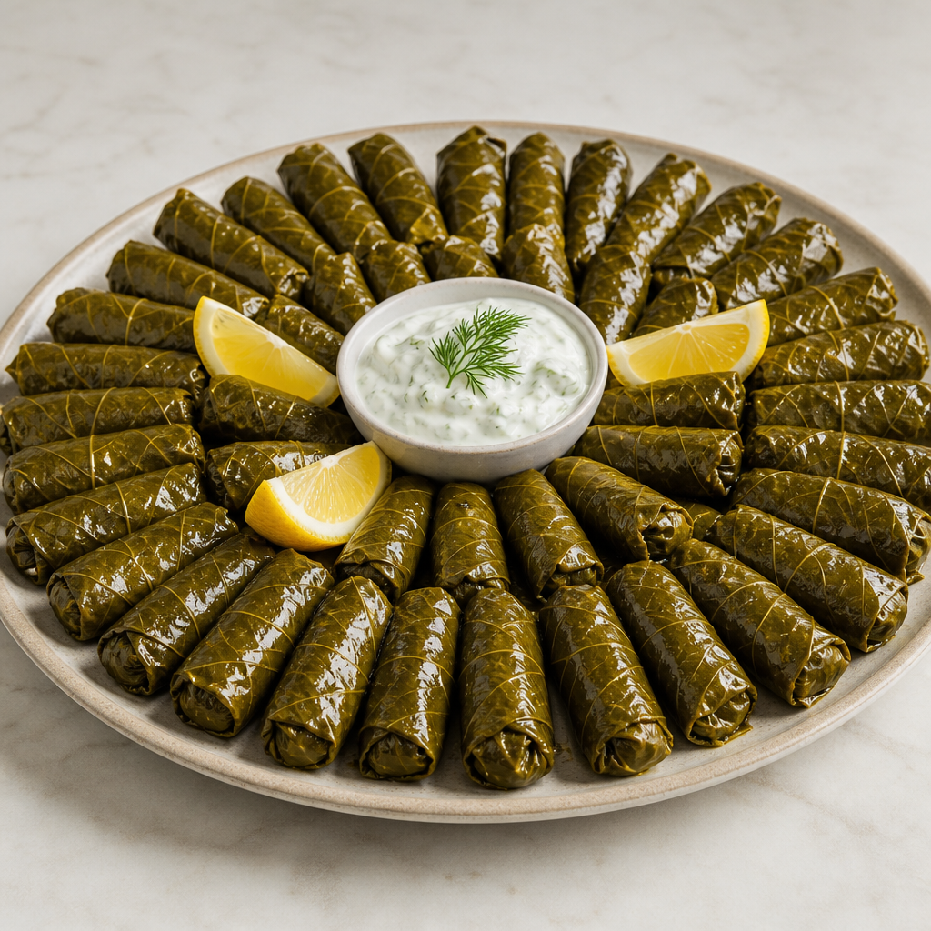 Stuffed Grape Leaves (Dolmades)
