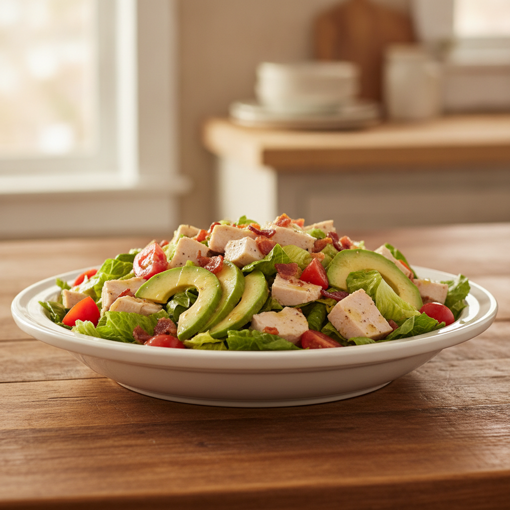 Turkey Club Salad